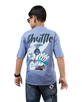 Dusty Blue Shuttle Graphic Boys T-Shirt